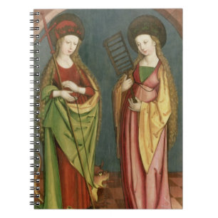 T32982 St. Margaret of Antioch and St. Faith, c.15 Notebook