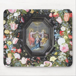 T33453 The Coronation of the Virgin surrounded by Mouse Pad