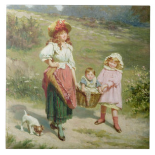 T33572 To Market, To Buy a Fat Pig Tile