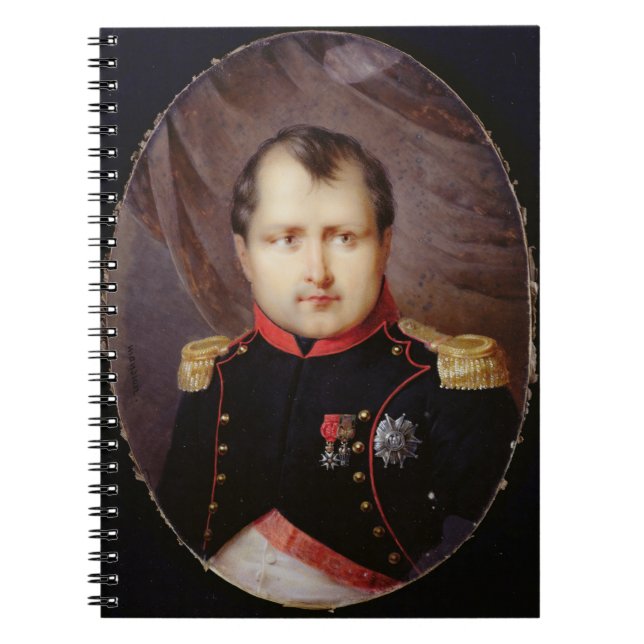 T34002 Portrait Miniature of Napoleon I (1769-1821 Notebook (Front)