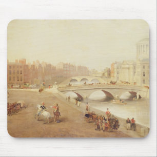 T34018 The River Liffey and the Law Courts, Dublin Mouse Pad
