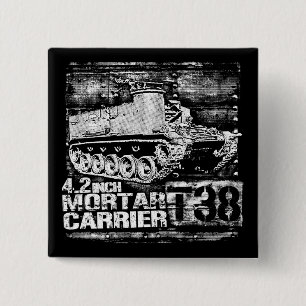 T38 4.2 inch Mortar Carrier 2 Inch Square Button