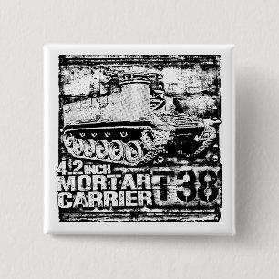 T38 4.2 inch Mortar Carrier 2 Inch Square Button