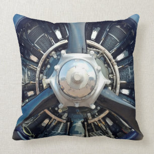 T-28 Trojan Throw Pillow
