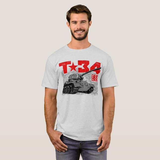 T-34-85 Soviet medium tank (Front Full)
