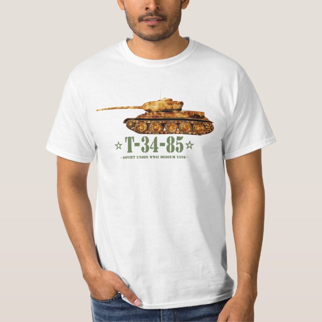 T-34-85 World War Two Soviet Medium Tank WWII (Front)