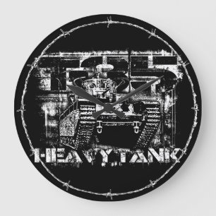 T-35 Round (Large) Wall Clock