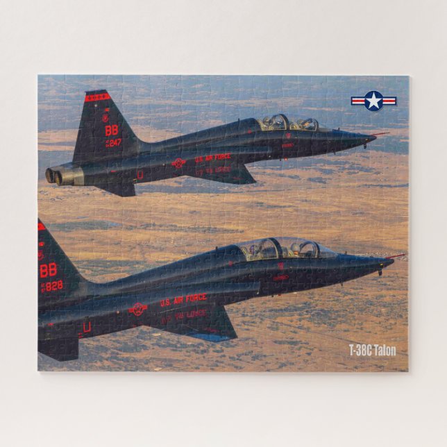 T-38C TALON (16x20 inch) Jigsaw Puzzle (Horizontal)