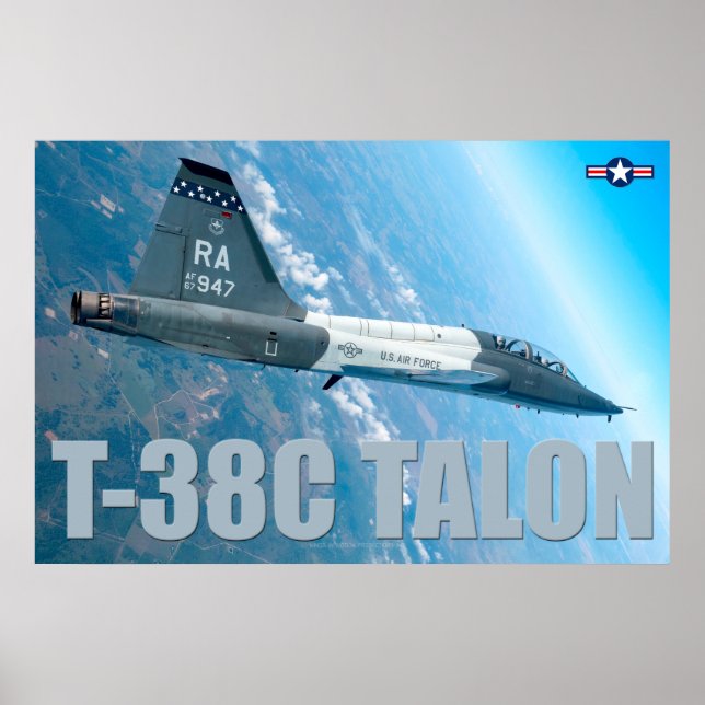 T-38C TALON POSTER (Front)