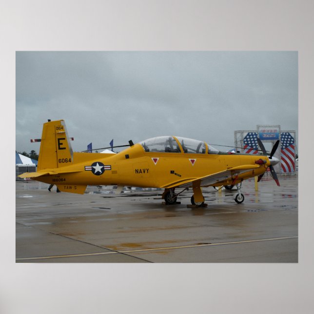 T-6A Texan II Centennial of Naval Avaiation. Poster (Front)