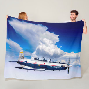 T-6A TEXAN II FLEECE BLANKET