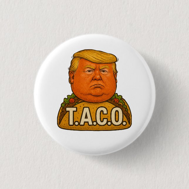 T.A.C.O 1 INCH ROUND BUTTON (Front)