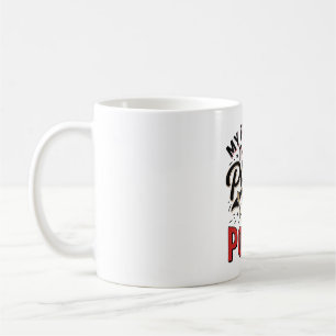 T-Ball Poppy Vintage Engraving Shirt Design_1 Coffee Mug