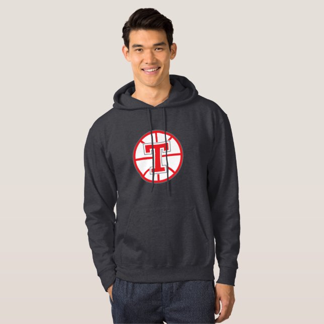 "T" Basketball Hoodie (Front Full)