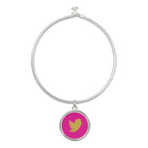 T BIRD BANGLE BRACELET