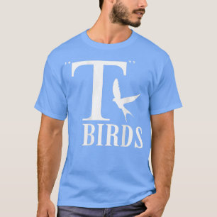 T Bird Funny Halloween Costume rocker 1950s  Print T-Shirt