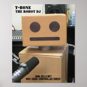 T-Bone Headshot Poster