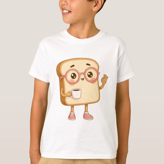 T-Bread Tony – Coffee Break T-Shirt (Front)