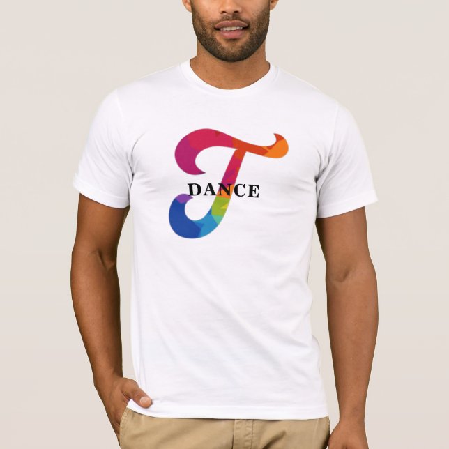 T Dance Men's Basic Pride T-Shirt Shirt (Front)