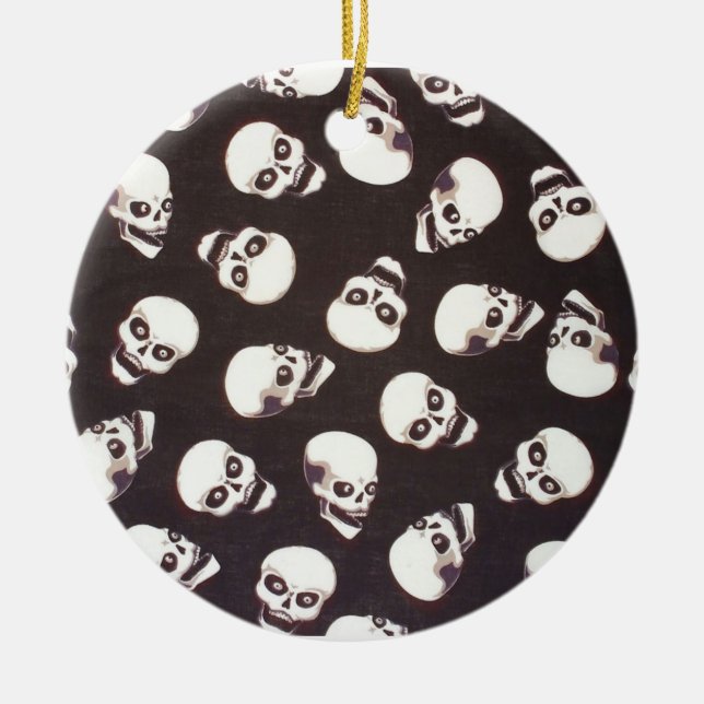 T � death in bulk (1) - ceramic ornament (Front)