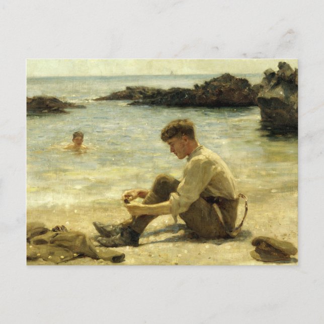 T. E. Lawrence as a Cadet Postcard (Front)