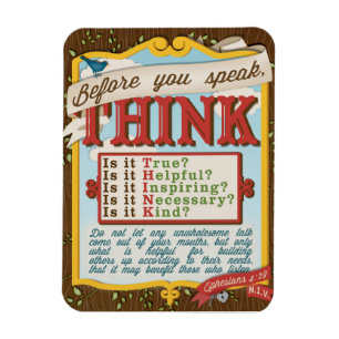 T.H.I.N.K. Magnet