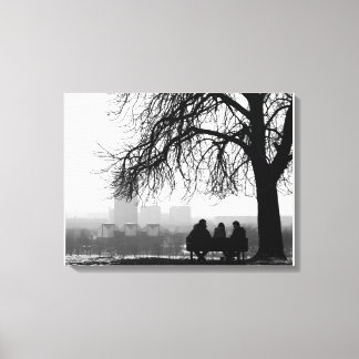 T(h)ree Canvas Print
