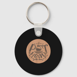 T-head Funny Coffee Caffeine Baristas And Coffee L Keychain