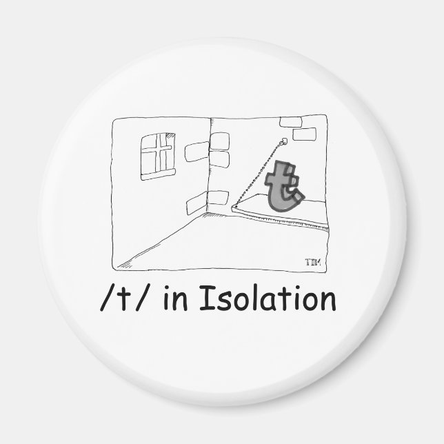 T In Isolation Magnet (Front)
