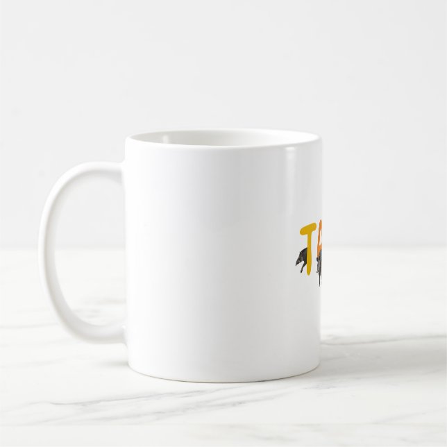 T is for Tapir Coffee Mug (Left)