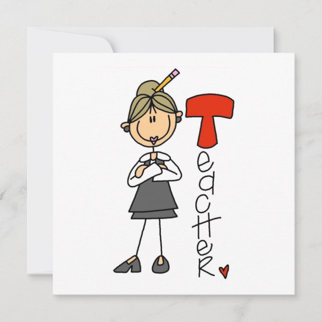 T is for Teacher (Front)