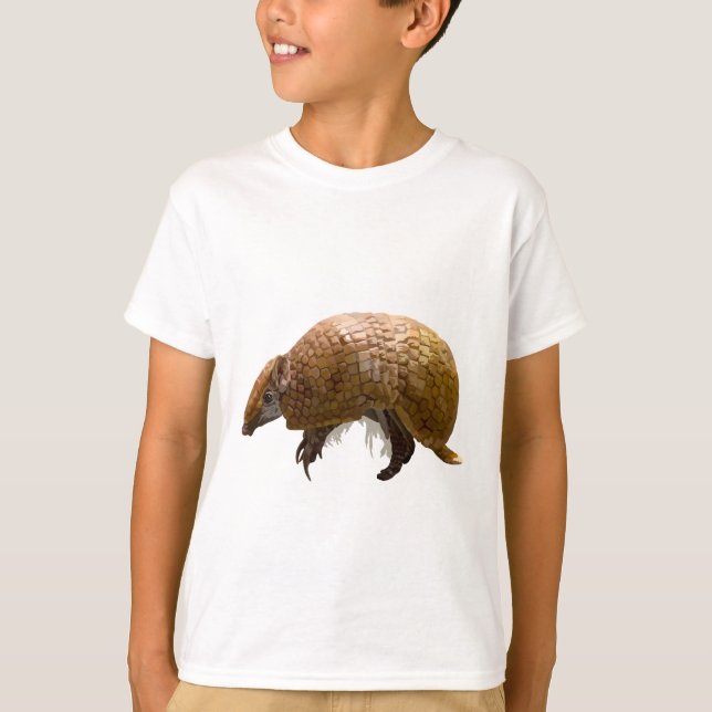 T is for Three Banded Armadillo T-Shirt (Front)