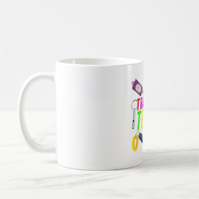 T is for Training Team Coffee Mug (Left)
