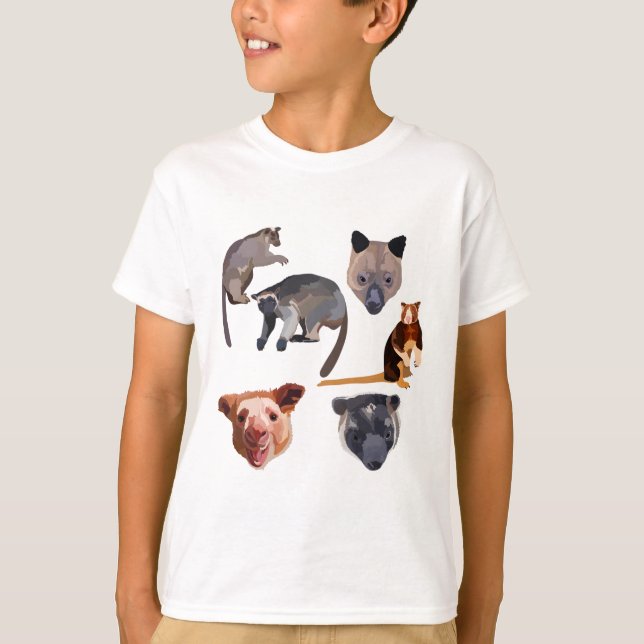 T is for Tree Kangaroo T-Shirt (Front)