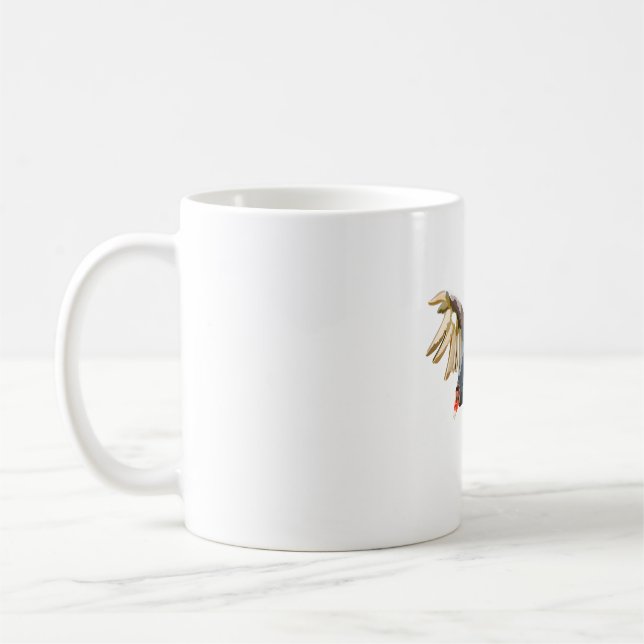 T is for Turkey Vulture Coffee Mug (Left)