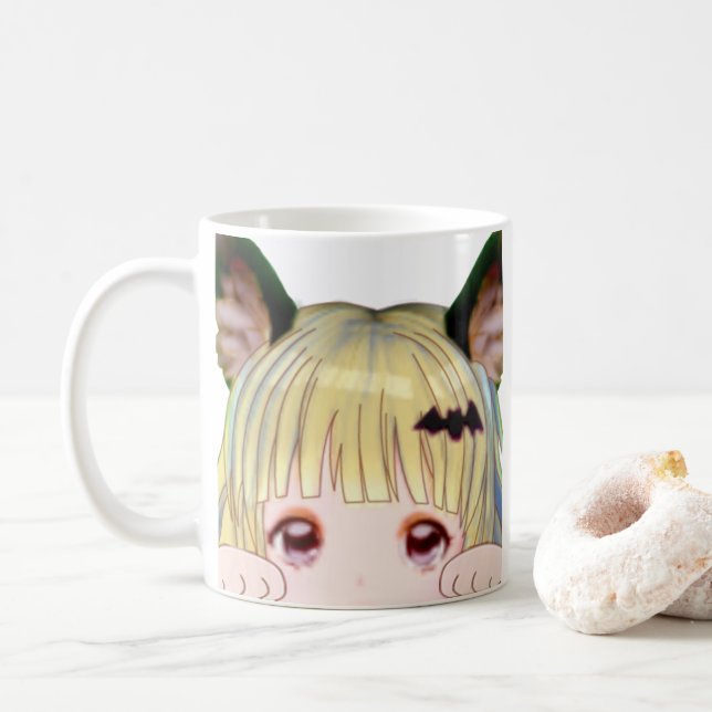t_mikage mug[LURK]/ミカゲマグ[LURK] Coffee Mug (With Donut)