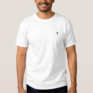 T monogram embroidered T-Shirt