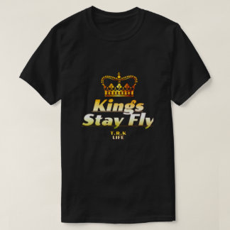 T.R.K EMBLÈME OR ROIS RESTENT VOL TSHIRT