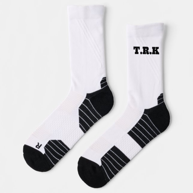 T.R.K HIGH PERFORMANCE CREW SOCKS (Left)