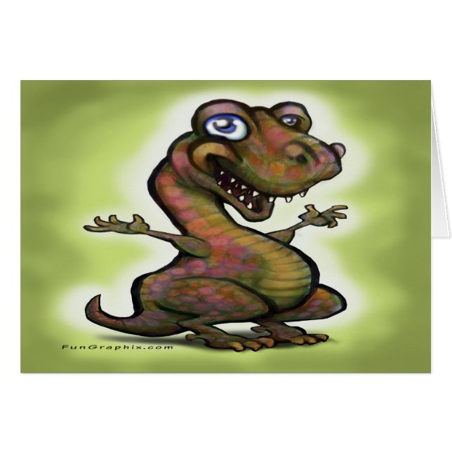 T-Rex bébé (Devant horizontal)