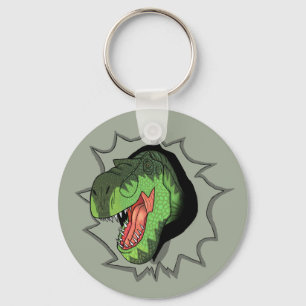 T-Rex busting out of Keychain