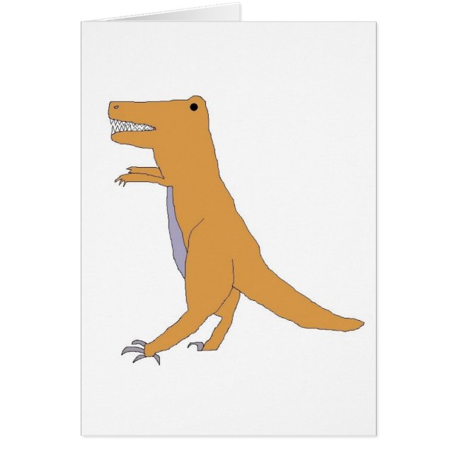 T. Rex card (Front)