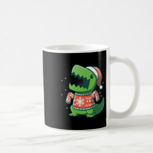 T-rex Christmas Fun Dinosaur Ugly Saurus Coffee Mug