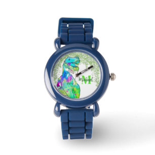 T-Rex colourful personalized  Watch