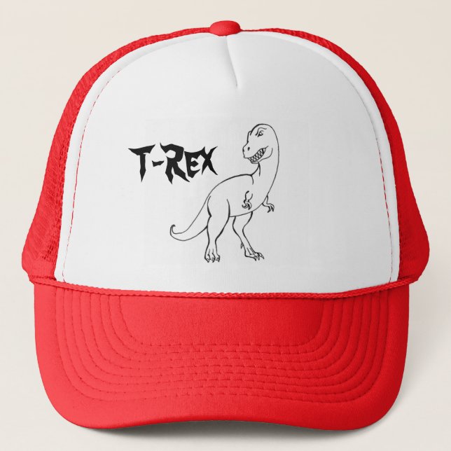 T-Rex/Dinosaur baseball cap (Front)