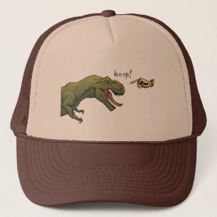 T-Rex Dinosaur Boop Tyrannosaurus Baseball Trucker Hat