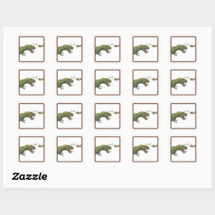 T-Rex Dinosaur Boop Tyrannosaurus sticker sheet