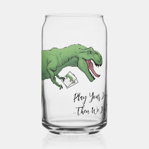 T-Rex Dinosaur Carte Jeu Poker Jouer Cartes