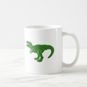 T rex dinosaur - Choose background colour Coffee Mug