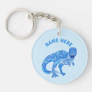 T-Rex Dinosaur Colourful Prehistoric Animal Keychain